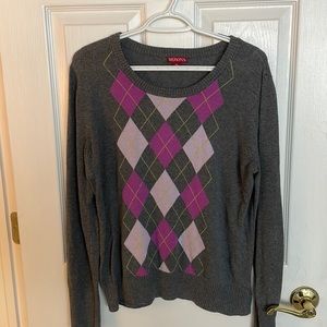 Merona XL pattern sweater